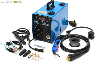 S7 Gas and Gasless 200A 110V/220V Multiprocess MIG Welder - 4-In-1 Welding Machi