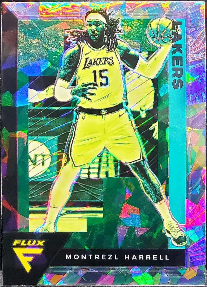 2020-21 Panini Flux Montrezl Harrell Cracked Ice #84 Lakers