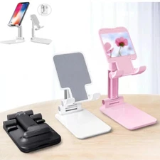 Foldable Cell Phone Stand Tablet Desktop Holder Cradle Dock Phone Mount