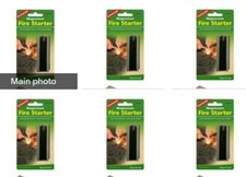 6 Coghlan's Magnesium Fire Starter, Emergency Survival Camp Strike Flint Camping