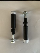 2x M8 Bolt Cache mit 5ml mit Proof Geocache Fl&auml;schchen & 120 g/m&sup2; Scheitholz fertig zum Verstecken!