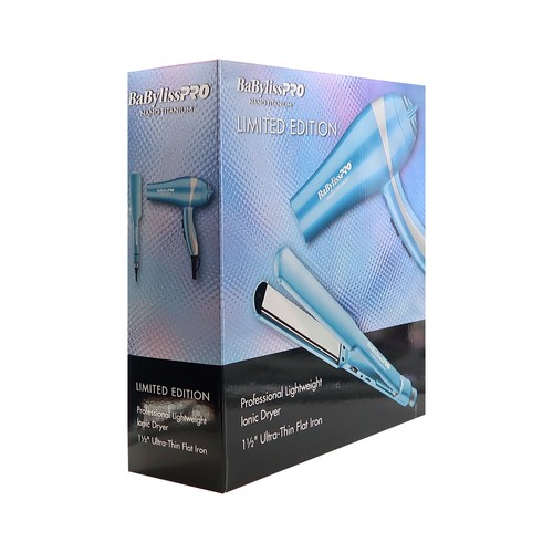 BaByliss Pro LIMITED EDITION Nano Titanium Styling Set #BNTPP58-24 with Comb - Picture 8 of 10