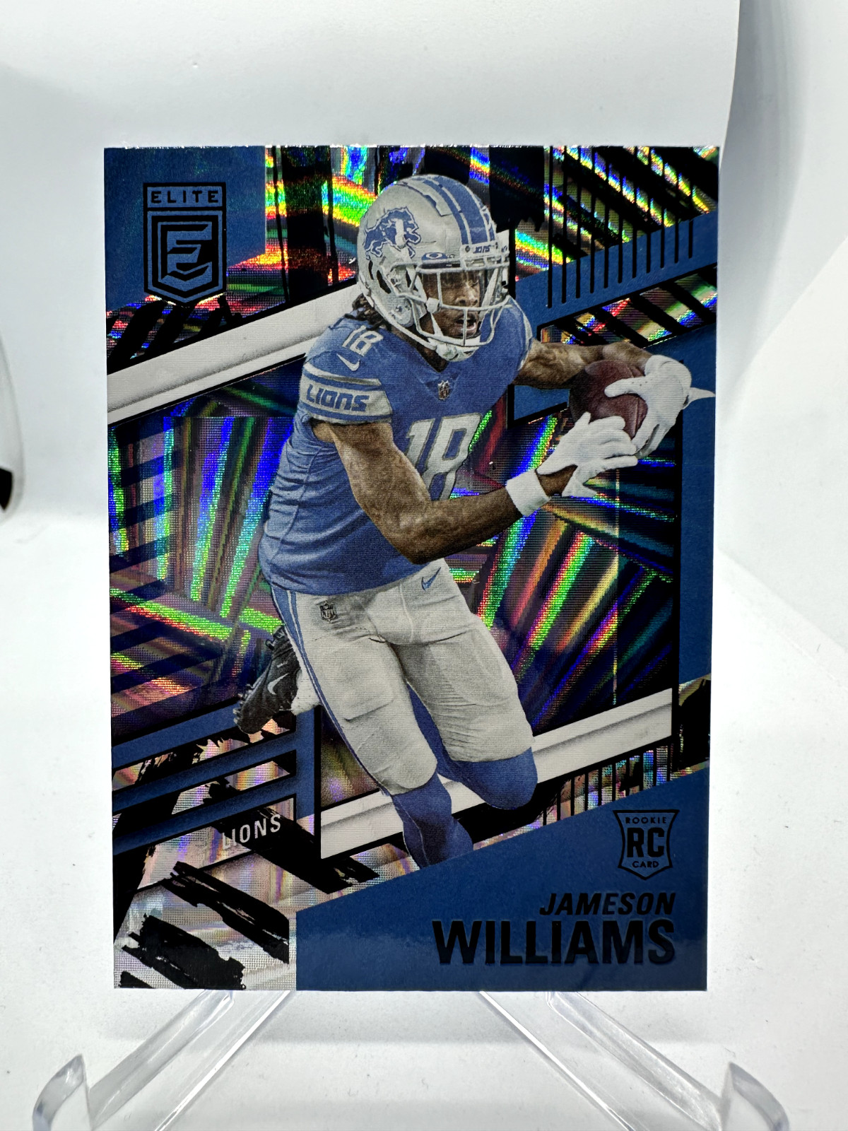 Jameson Williams 2022 Donruss Elite Rookie #121 Razzle Dazzle Case Hit SSP