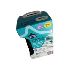 Tommee Tippee Advanced Anti-Colic 5oz Bottles 0mo+ Slow Flow & 3m+ Med Flow