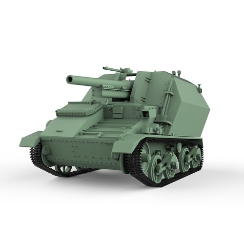 SSMODEL SS35576 1/35 Military Model Kit German G.Pz.Mk.VI(e) Self-Propelled Gun - Picture 2 of 5