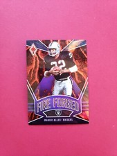 2020 Panini Phoenix Football Fire Forged /149 Purple #9 Marcus Allen
