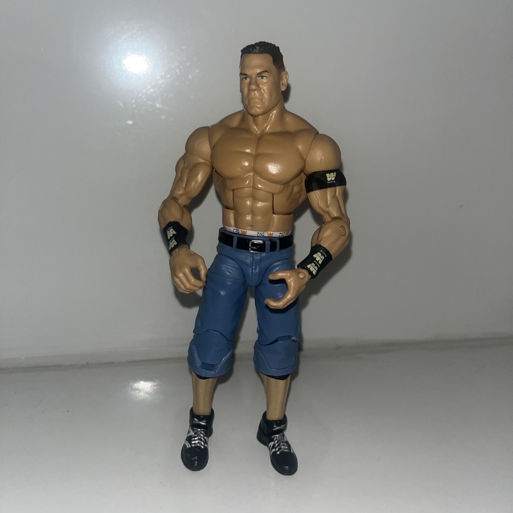 John Cena Wrestling Figure WWE Elite 11 Mattel Purple Loose