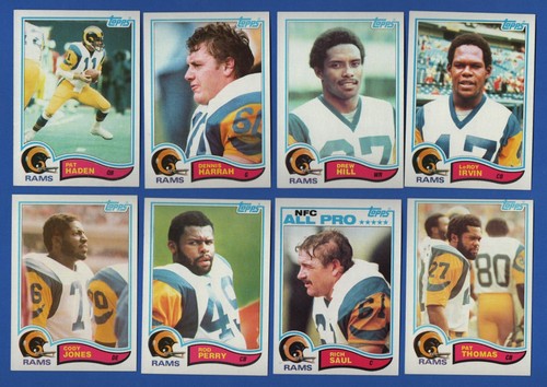 1982 TOPPS NFL FOOTBALL CARD 271-528 SEE LIST - Picture 162 of 409