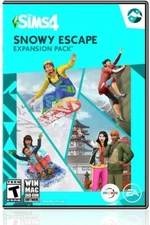 The Sims 4 Snowy Escape Expansion Pack PC MAC DVD NEW FACTORY SEALED US EDITION