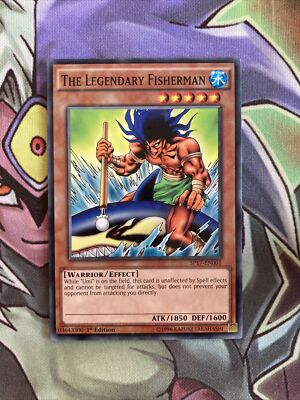 SP17-DE001 Der legendäre Fischer Sternenfoil 1. Auflage NM Yugioh Karte