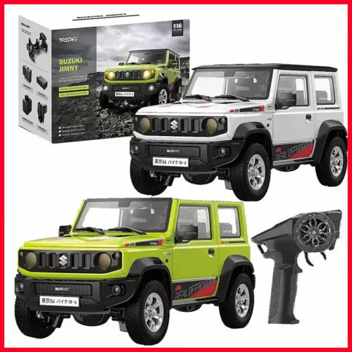 1:16 SUZUKI JIMNY RC Car LED Light Simulated Sound Off-Road Climbing Truck RTR 