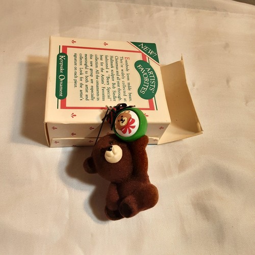 1992 Hallmark Artists' Favorites Handcrafted Bob Siedler Beary Special Ornament - Picture 13 of 13