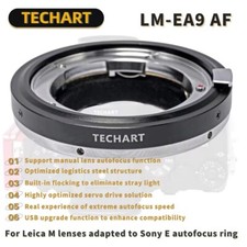 TECHART LM-EA9 Auto Focus Lens adapter For Leica M Lens to Sony E mount Camera