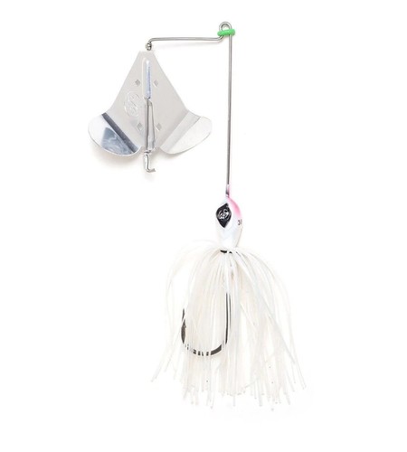(3) Googan Squad 1/2 Oz. White Hummer Buzz Baits Buzzbaits Brand New In Pack - 第 2/4 張圖片