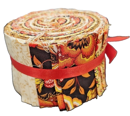 Vintage Floral Jelly Roll - 2.5" Quilting Fabric Strips - Picture 4 of 9