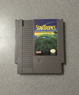 Star Tropics for NES (1990) - Tested Working Game Cartridge