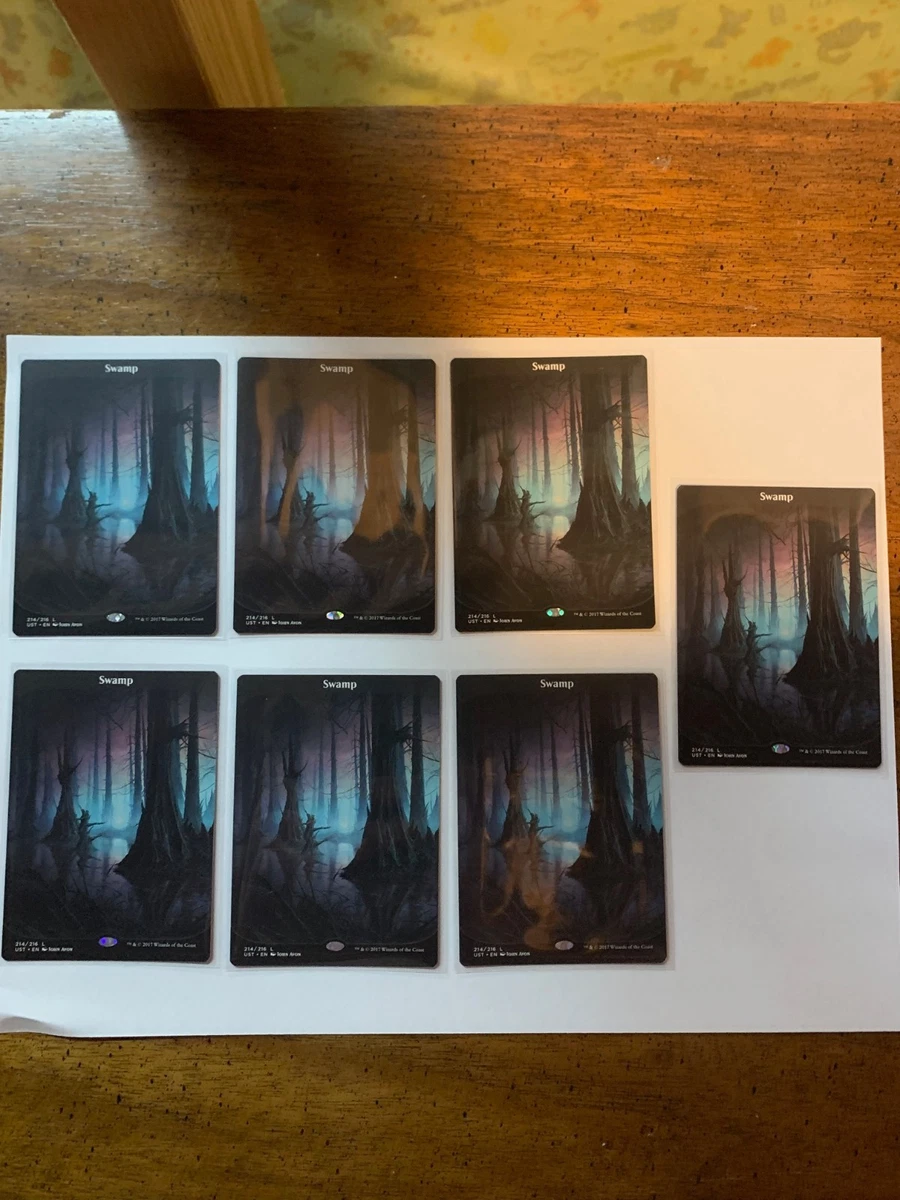 Land Magic: The Gathering Unstable Full Art Individual Trading