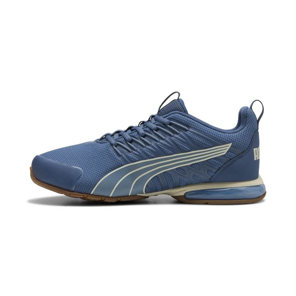 Zapatos deportivos para correr Puma Voltaic Evo 37960124 de malla azul para hombre Foto 2 de 4