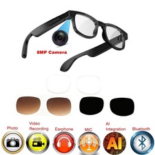 Smart Glasses with AI and Camera Hands-free recording and translate