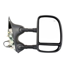 Tow Mirror For 2002 2007 Ford F-350 Super Duty Passenger Side Power Heated