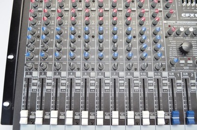 Mackie CFX12 12-Channel Compact Integrated Live Sound Mixer 8 XLR
