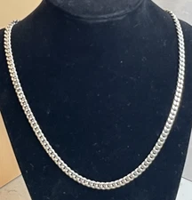 Macy's new Sutton Men Ion-Plated Stainless Steel Cuban Chain Link Necklace 5 mm