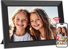 Frameo 10.1-inch WiFi Digital Photo Frame with HD IPS Touch Screen, 32GB, Auto-R