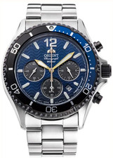 Orologio Orient Mako Uomo Solare RA-TX0208L10B 20° Anniversario Quadrante Blu 20