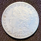 1884 S MORGAN DOLLAR! VERY TOUGH DATE! UNC++ DETAILS, GREAT LUSTER! NO RESERVE!
