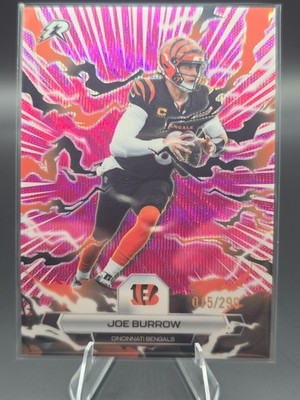 2025 Topps Resurgence PINK SURGE 15/299 Joe Burrow #19