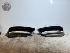 2015-2018 Audi A8 A8L Exhaust Tip Trim Set Left + Right OEM 4H0253825K / 826K