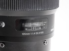 SIGMA 105MM F/1.4 SONY E-MOUNT *SCRATCHES* AS-IS — photo 5