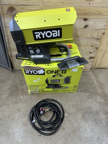 Ryobi ONE+ PCL801B Cordless Hybrid Forced Air Propane Heater - (Tool Only) Used
