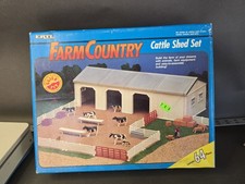 Vintage Ertl Farm Country Cattle Shed Set Nos.