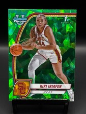2024-25 Bowman U Chrome Sapphire Kiki Iriafen 1st Green /65 #47 Mystics RC