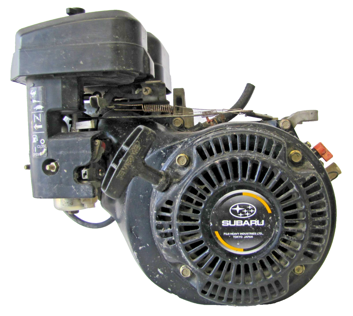 Subaru Robin OHC EX21 Gas Engine 7 HP Horizontal Shaft 211cc
