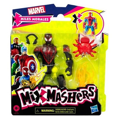 Marvel Mix Mashers Spiderman Basic Figur Meilen Morales & Match Aktion Spielzeug