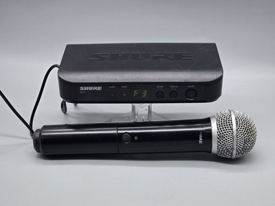 Shure Wireless Microphone System BLX4-H9 & BLX2-H9  Tested & Working READ