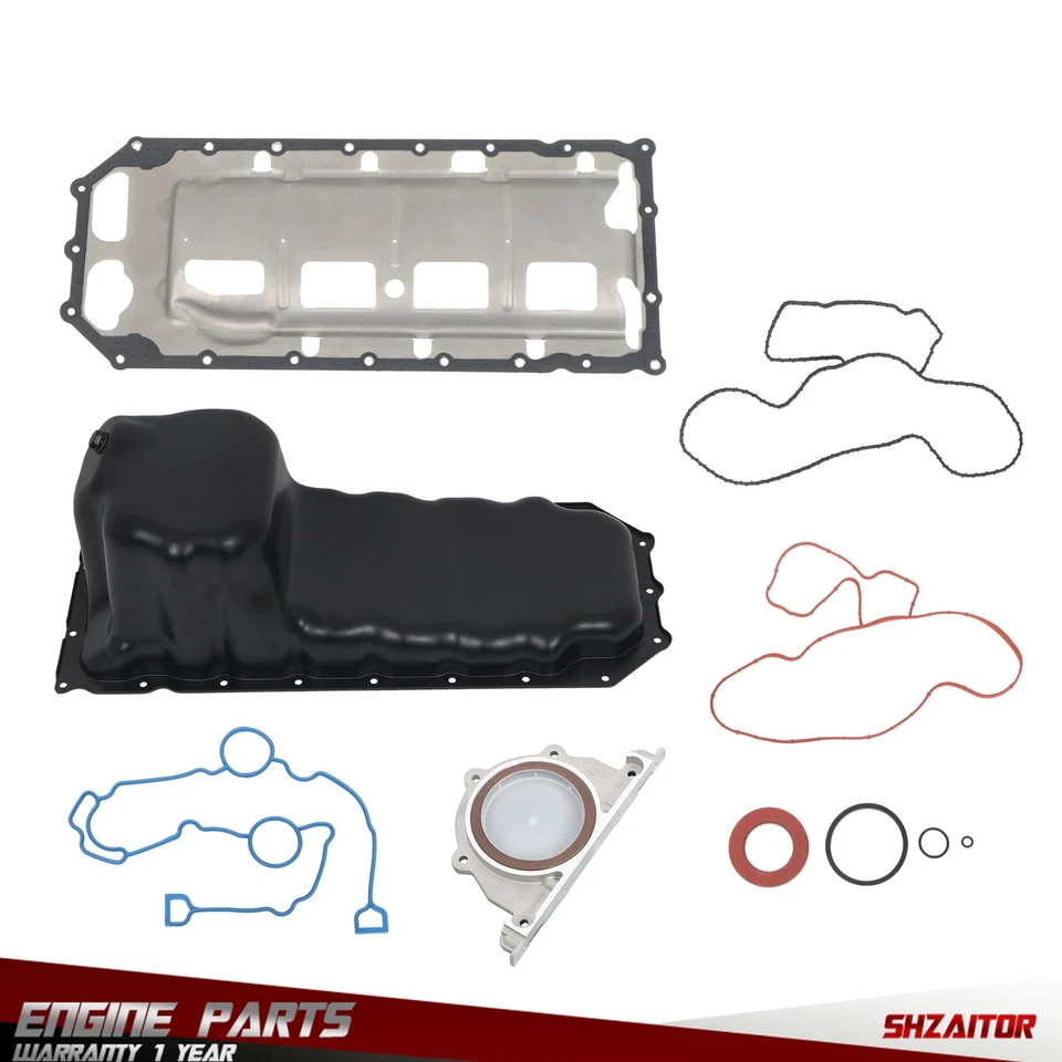 Комплект масляного поддона двигателя с нижней прокладкой для Dodge Ram 1500 2500 3500 Ram 1500 Classic - Изображение 3 из 4