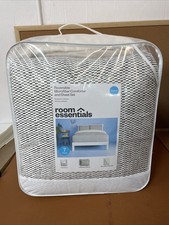 Room Essentials Reversible Microfiber 7 piece Comforter and Sheet Set-Queen