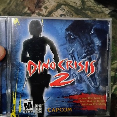 Dino Crisis 2 PC CD-ROM Video Game Capcom - Case, Manual and Disc