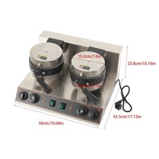 Hamburger Maker Burger Maschine Eis Waffeleis...