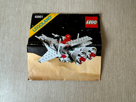 LEGO Space: &ldquo;X1 Patrol Craft&rdquo; (#6861) - Complete, Original Instructions - NO BOX