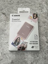 Canon Zoemini Smartphone Mini Photo Printer PV123RGW Rose Gold 