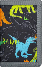 Kids Wallets for Boys Ages 4-18 Trifold, Toddler/Youth Wallet for Boys with Zipp