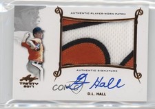 2017 Leaf Trinity Patch Bronze Holofoil Spectrum DL Hall #PA-DLH Patch Auto v0v