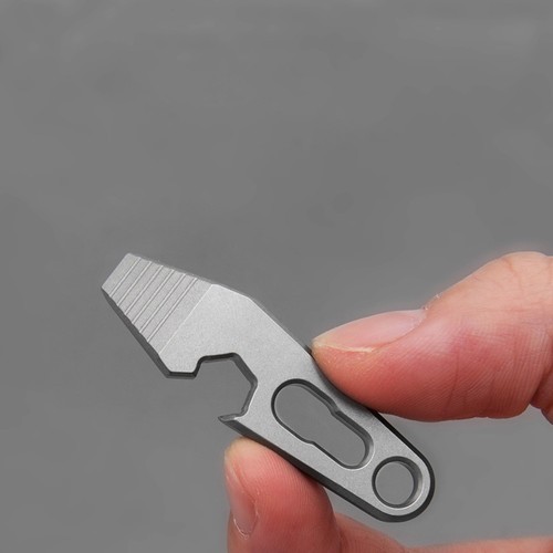 EDC Pry Bar Mini Keychain Multi Tool Titanium Pry Bar EDC Multi Tool - 第 6/7 張圖片