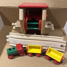 BRIO Wooden Railway Train Tip Converter 33389  Tracks  Train Like Thomas used