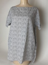 Ilana Kohn Urban Outfitters Tunic Dress Womens XS Black White cotton pockets