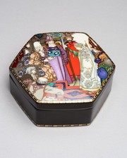 Heinrich Villeroy & Boch Boris Zvorykin Die Schneek&ouml;nigin Russian Fairy Lid-box